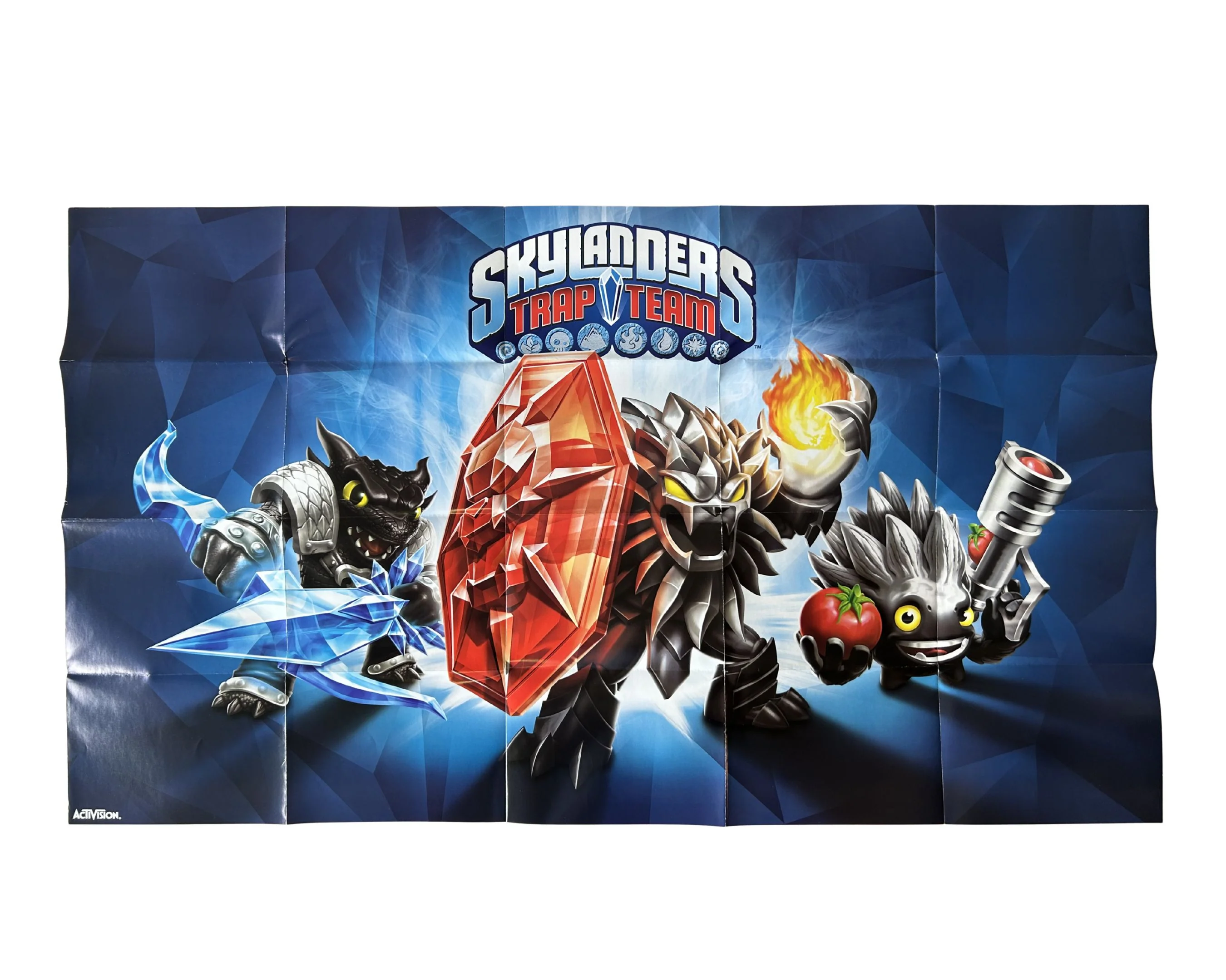DAMAGED Skylanders Trap Team Dark Edition Poster - Image 4